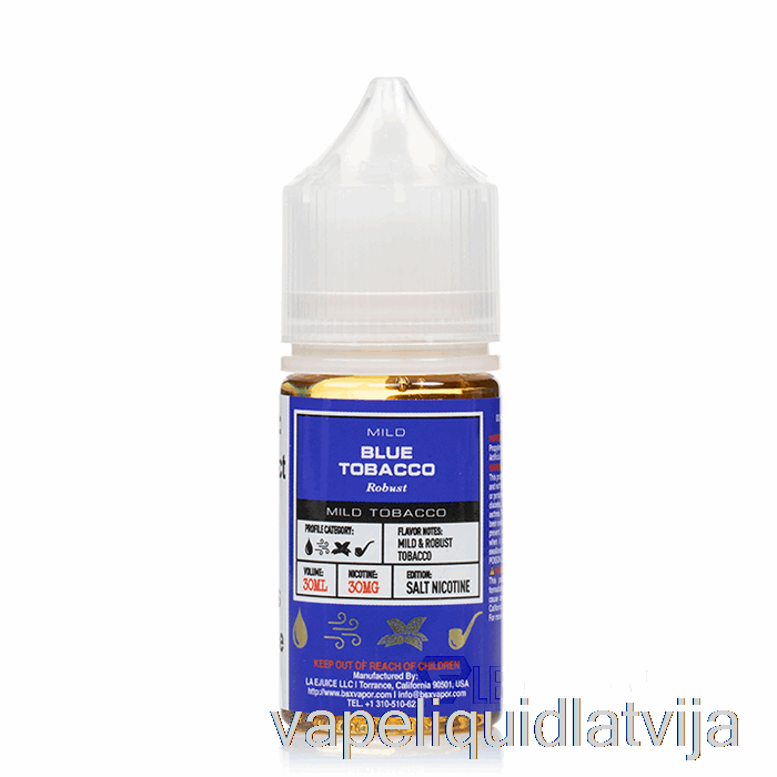 Zilā Tabaka - Bsx Sāls Sērija - 30ml 30mg Vape šķidrums